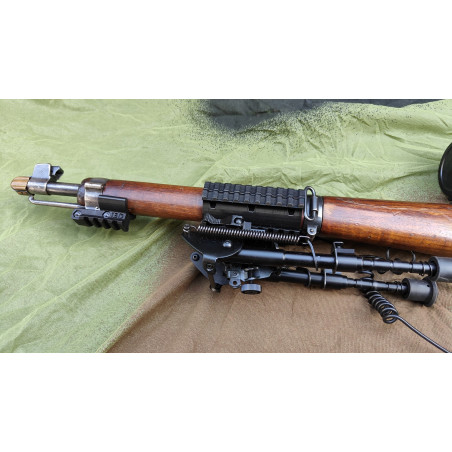 Triple rail picatinny 9 places fusil Schmidt Rubin