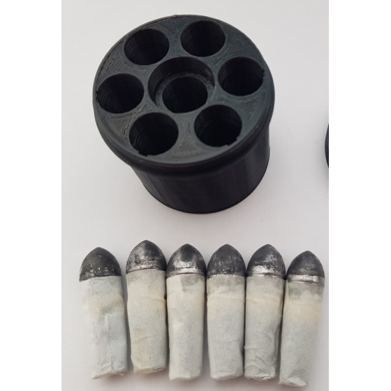 6 cartouches Calibre 36...