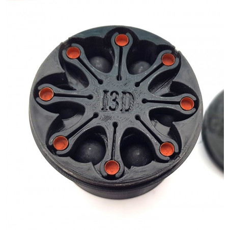 Calibre 36 - Boite cartouche + étoile porte-amorces 8 branches