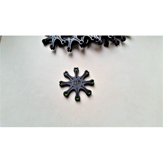 Etoile porte-amorces 8 branches