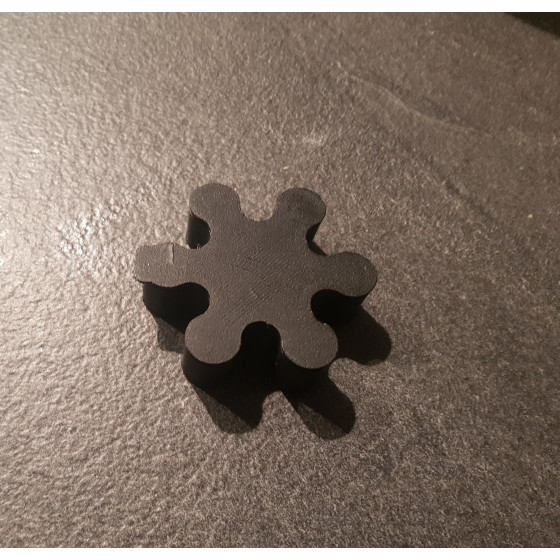 Boite avec étoile porte-amorces 7 branches