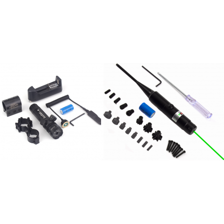 Kit laser vert tactique + collimateur laser vert