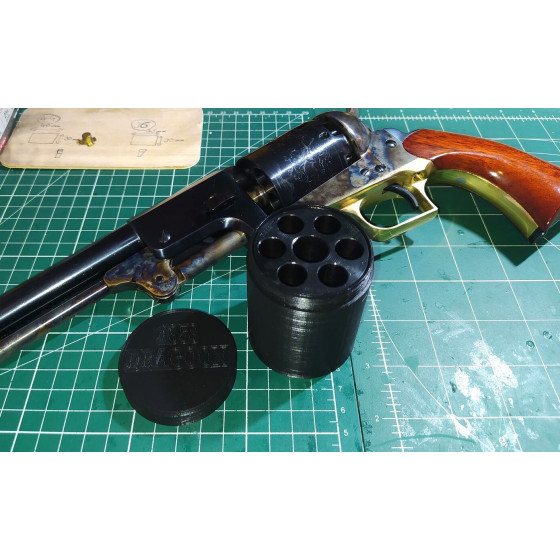 Colt Dragoon calibre 44 Boite Barillet