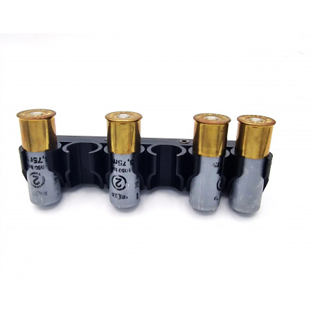 Calibre 12 Cartouchière 6 places sur rail picatinny 20mm