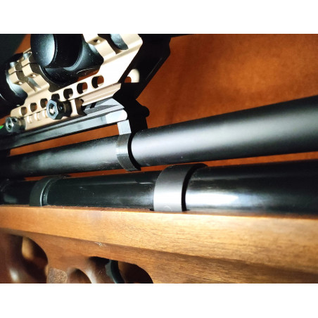 Akela benjamin - soutien de rail picatinny clipsable