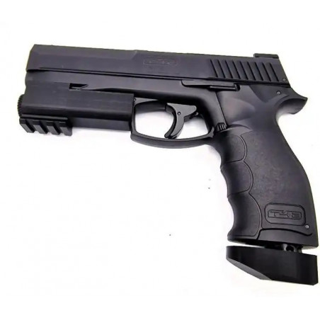 HDP50 - Chargeur 4 coups avec rail picatinny + grip de percution T4E