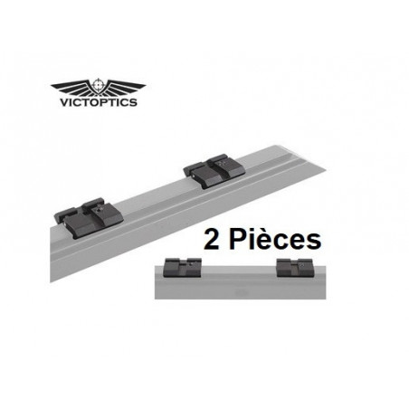 Lot de 2 rails convertisseurs Weaver - Picatinny 11mm vers 21mm
