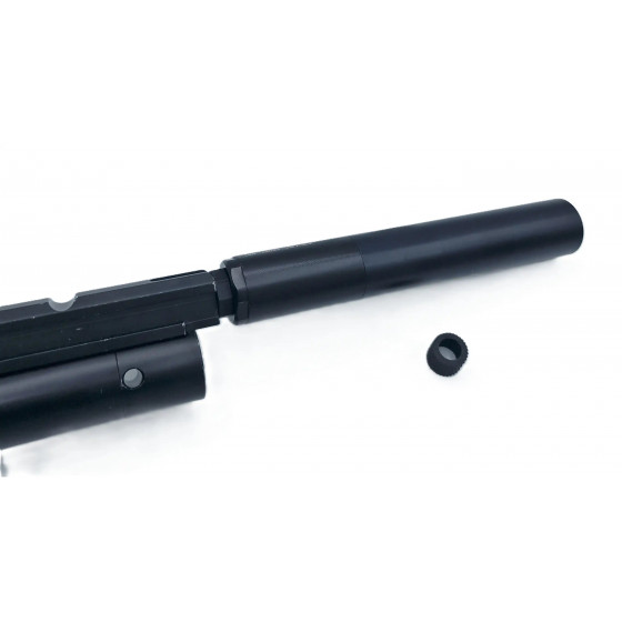 PP700 - Embout Silencieux 1/2 20 UNF pour calibre 4,5 et 5,5 mm - Artemis PCP